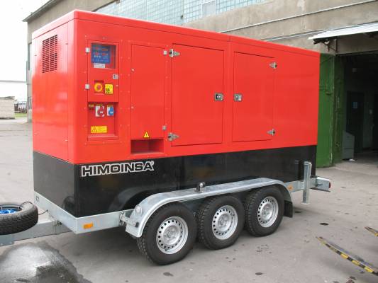 Дизель-генераторные установки Himoinsa серии Zeus
