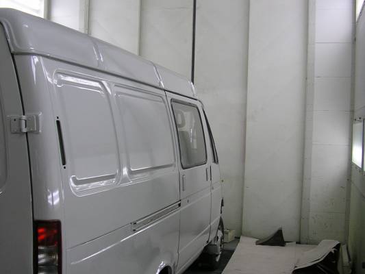 Окрасочно-сушильная камера для крупногабаритных изделий